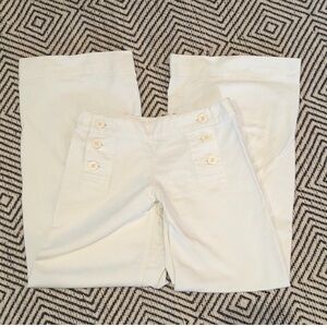 Vintage Rugby Ralph Lauren Wide-Leg Sailor Women’s Jeans with Button Detail